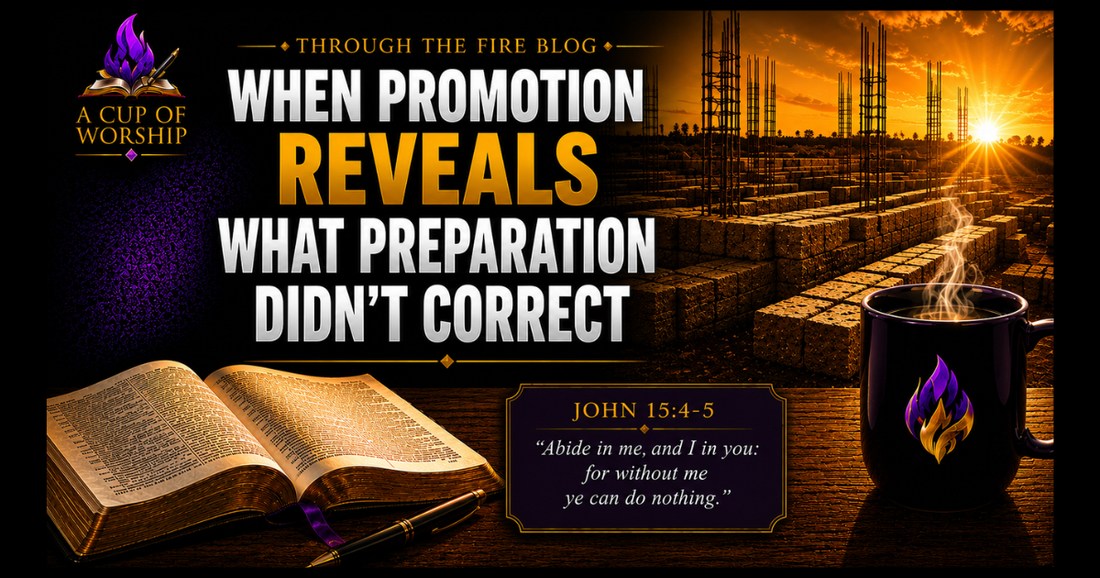 🔥 When Promotion Reveals What Preparation Didn't Correct