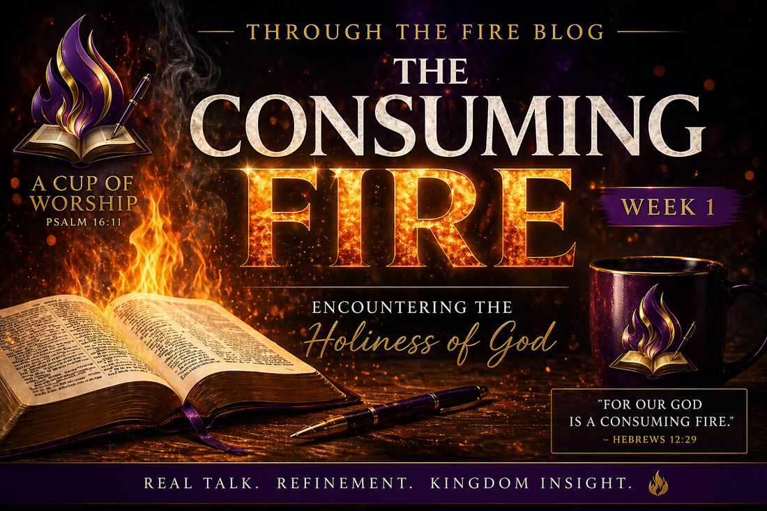 The Consuming Fire Week 1 devotional by A Cup of Worship – Encountering the Holiness of God