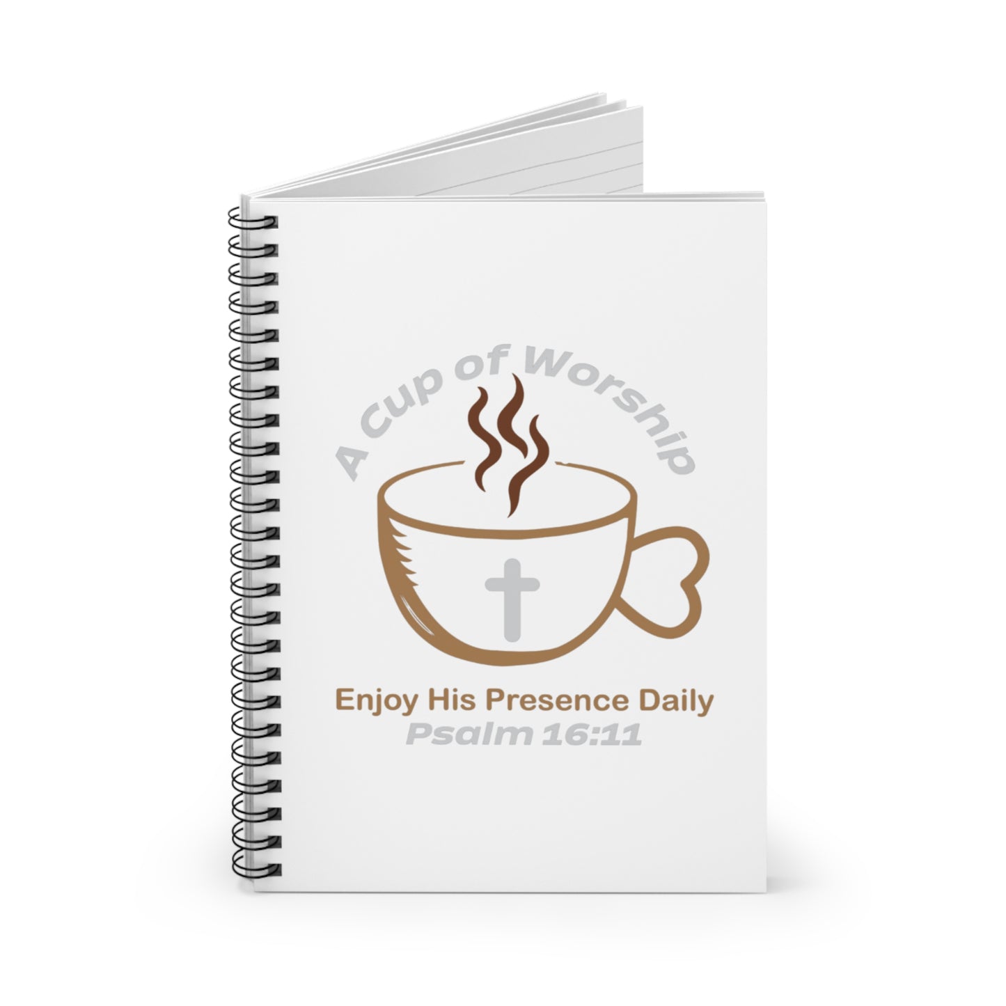 Branded Hardcover Journal White