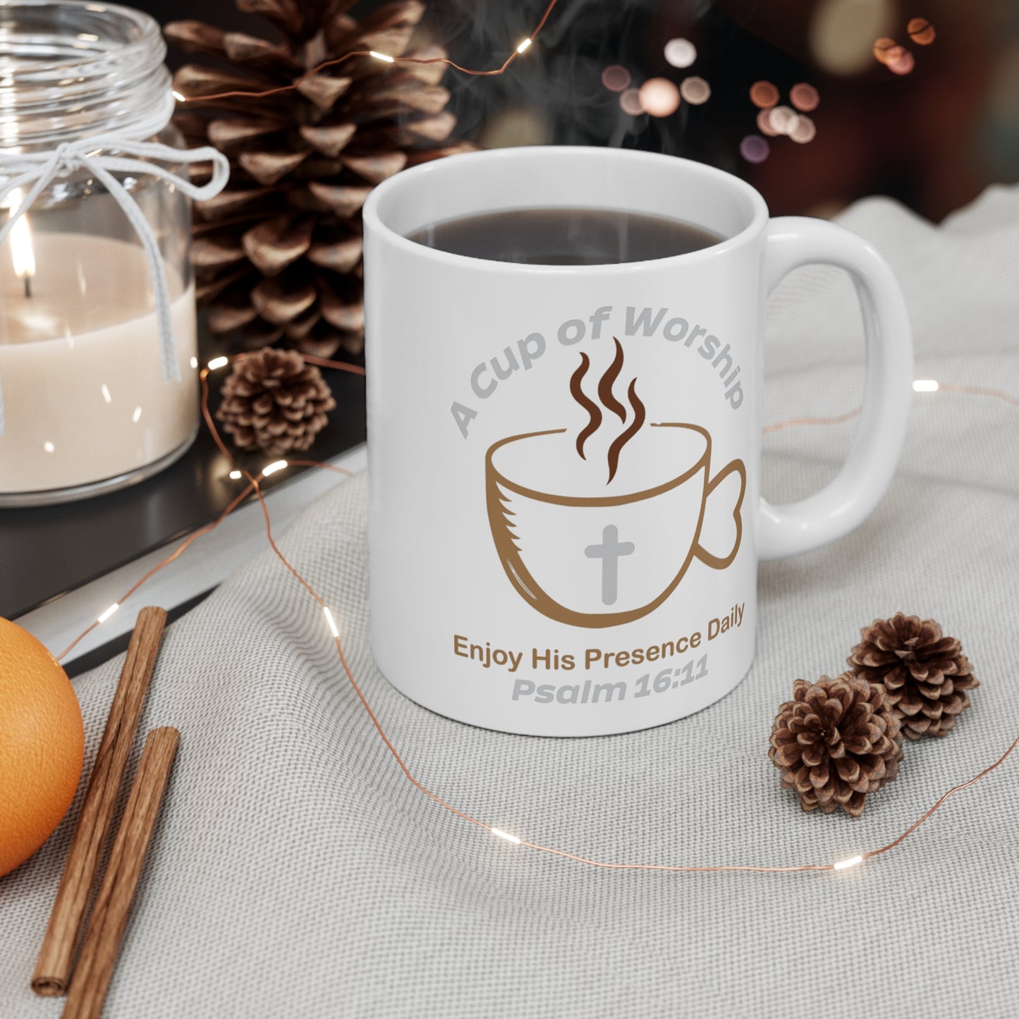 Branded Coffee Mug White