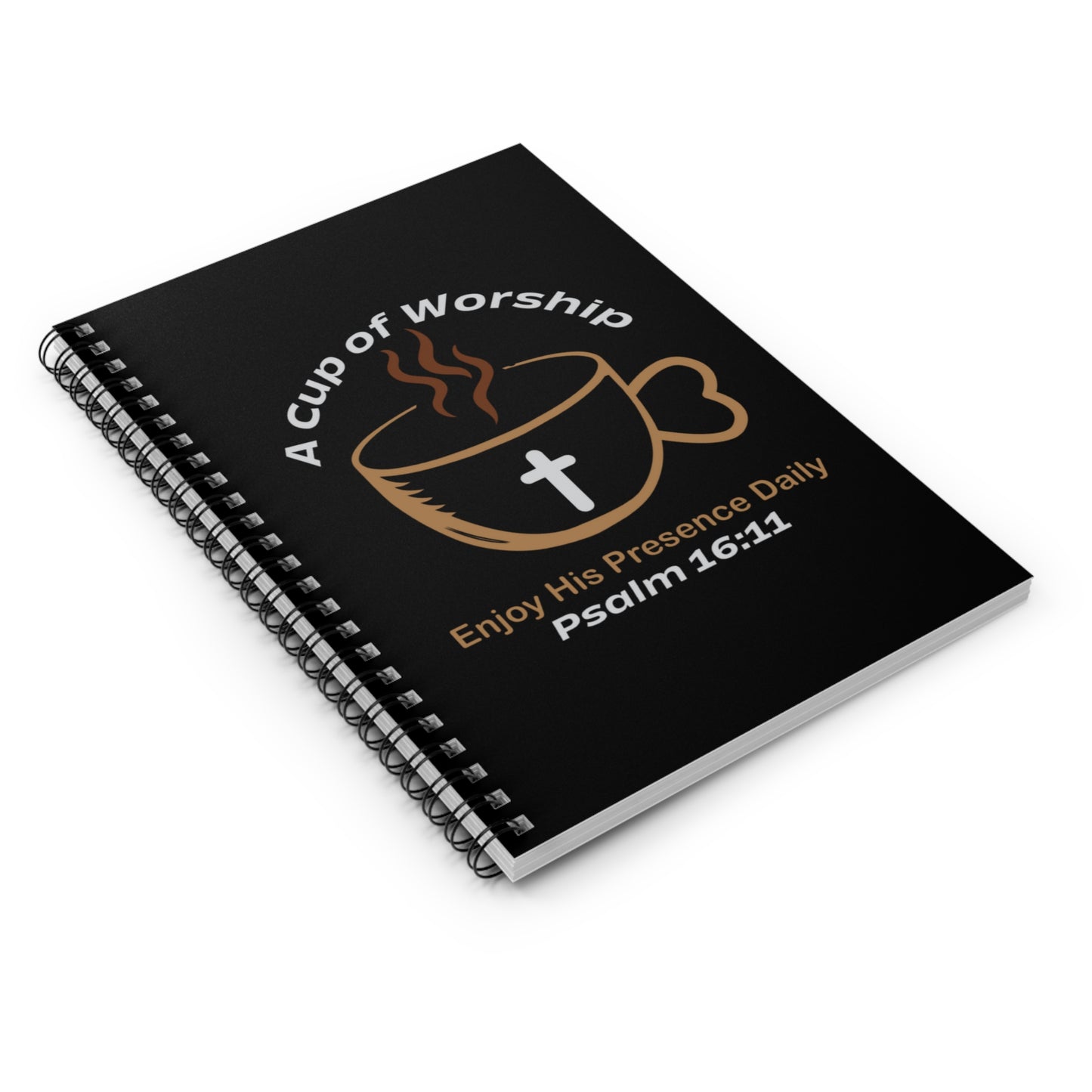 Branded Hardcover Journal Black