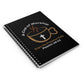 Branded Hardcover Journal Black
