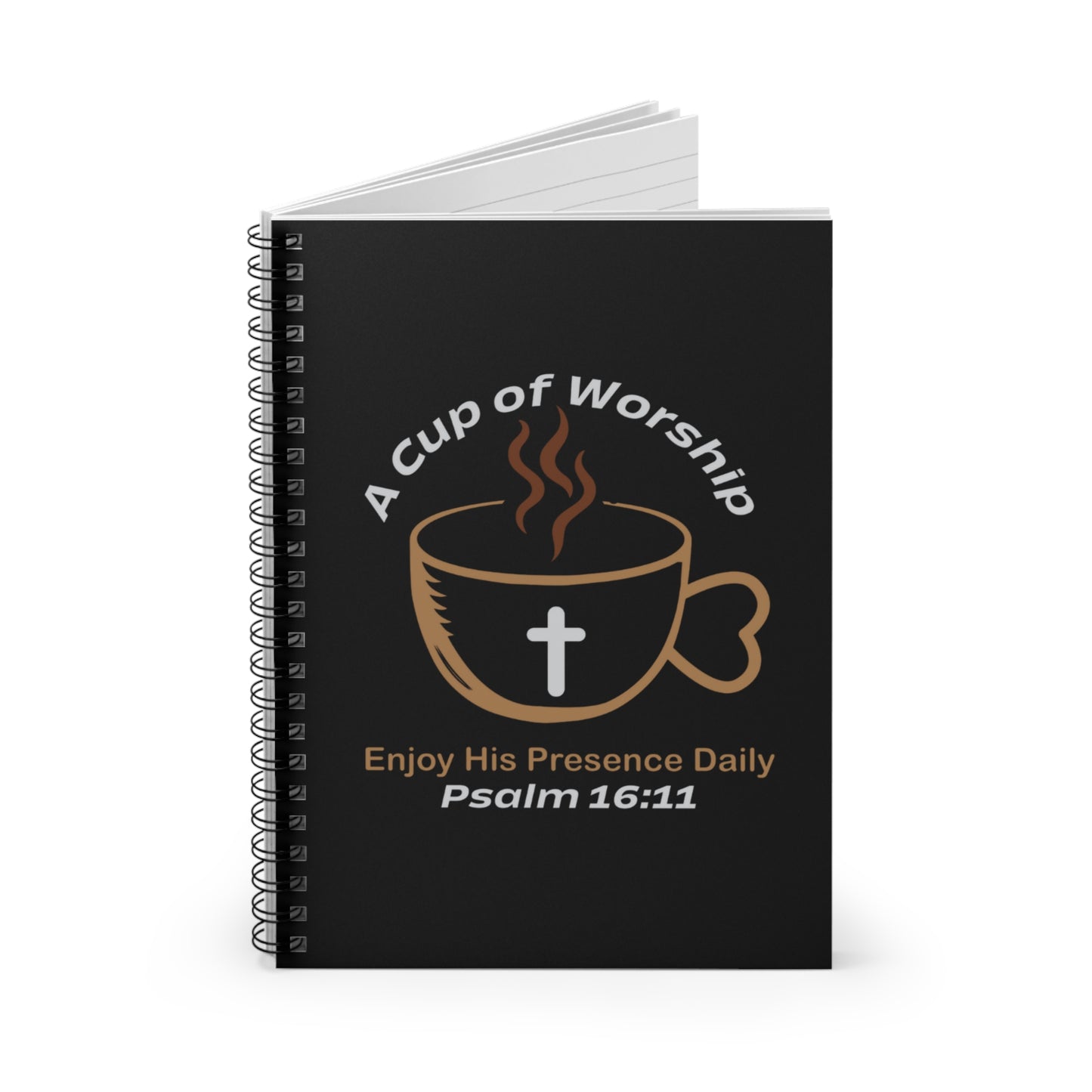 Branded Hardcover Journal Black