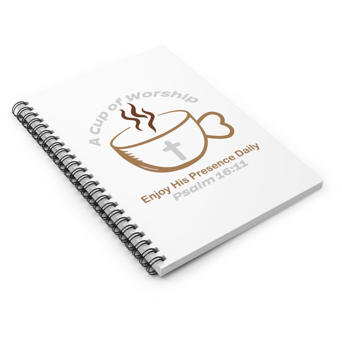 Branded Hardcover Journal White