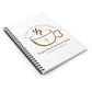 Branded Hardcover Journal White