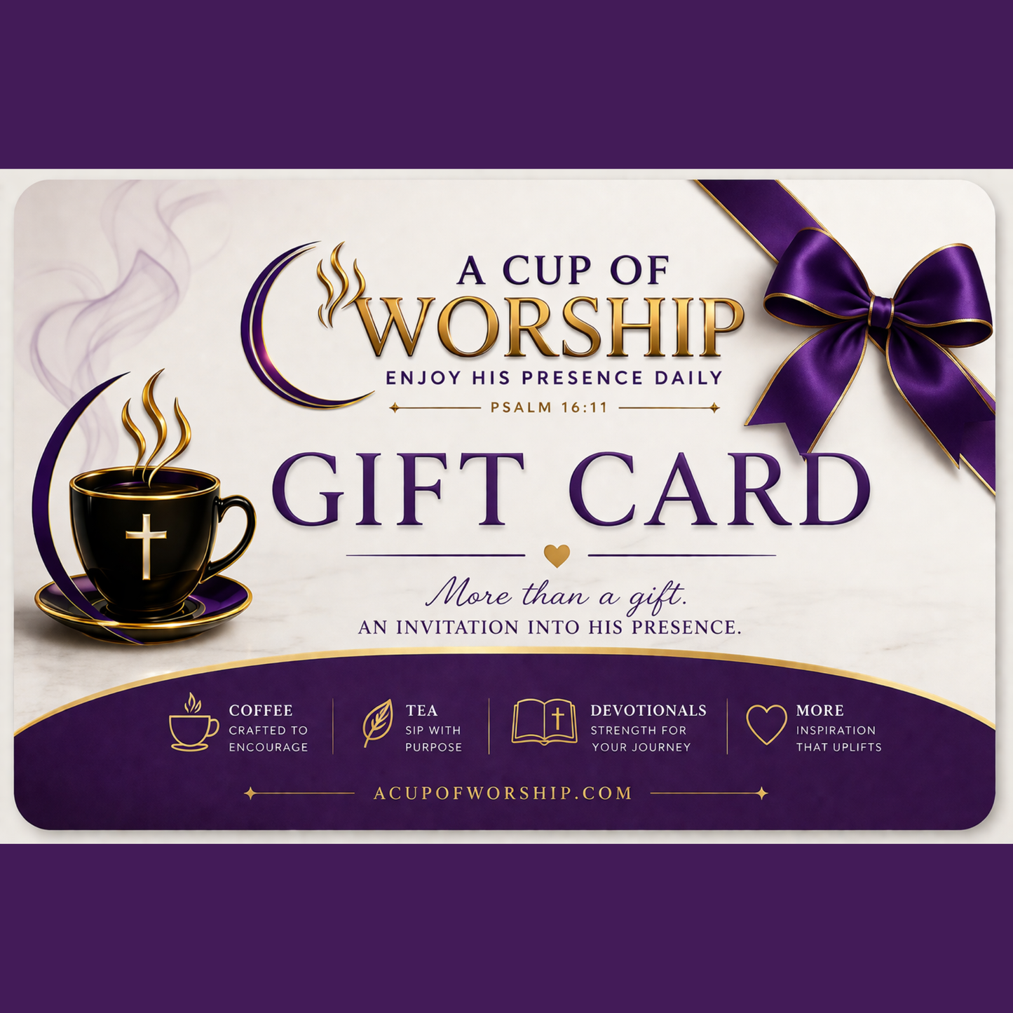 A Cup of Worship Gift Card
